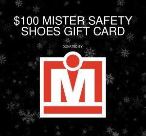 $100 Mister Safety Shoes Gift Card