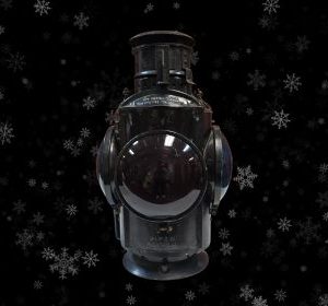 CNR Caboose Lantern with burner.