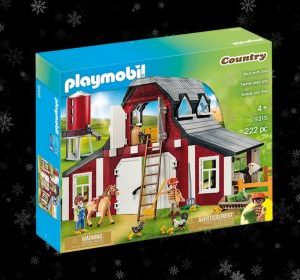Playmobil Country Barn with Silo